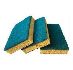 Eponge grattante écologique toutes surfaces Nicols - Paquet de 3