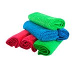 Lavettes muti-usages microfibres Nicols - Paquet de 3 couleurs assorties