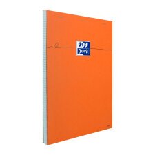 De_bloc oxford orange a4 80 feuilles 5x5