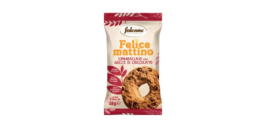 Ciambelline con gocce di cioccolato Felice Mattino Falcone - 38g