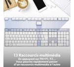 Pack clavier AZERTY et souris sans fil classy TNB