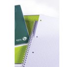 Blocco lato lungo BM spiralato a quadretti 4 mm A4 29,7 x 21 cm 90 g/m² 60 fogli