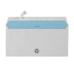 Enveloppe 110 x 220 mm recyclée budget 80 g sans fenêtre - Boîte de 500