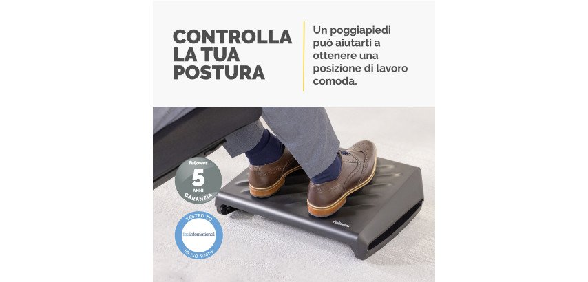 Breyta™ Poggiapiedi - Nero - Fellowes