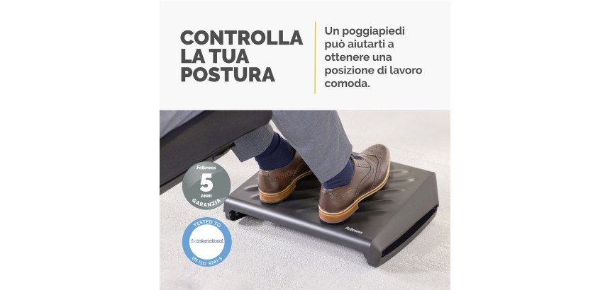 Breyta™ Poggiapiedi - Nero - Fellowes