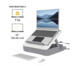 Breyta™  Valigetta supporto laptop - Bianco - Fellowes