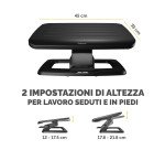 Hana™  Poggiapiedi - Nero - Fellowes