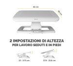 Hana™  Poggiapiedi - Bianco - Fellowes