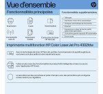 HP 4302FDW Imprimante multifonction 4 en 1 laser A4 couleur Wifi