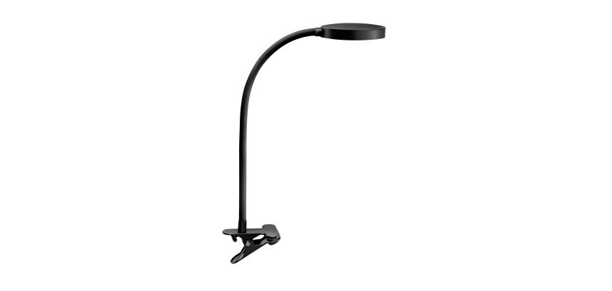 Lampada Led Clip-On colore nero