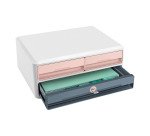 Mini cassettiera 3 cassetti Mineral con serratura CEP