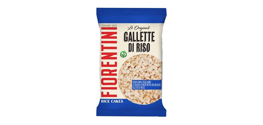 Gallette di riso Le Originali FIORENTINI - monoporzione 16 g - confezione da 30 pz