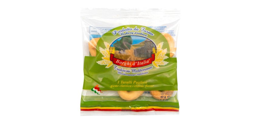 Taralli Borghi d'Italia - monoporzione da 40 g - 60pz