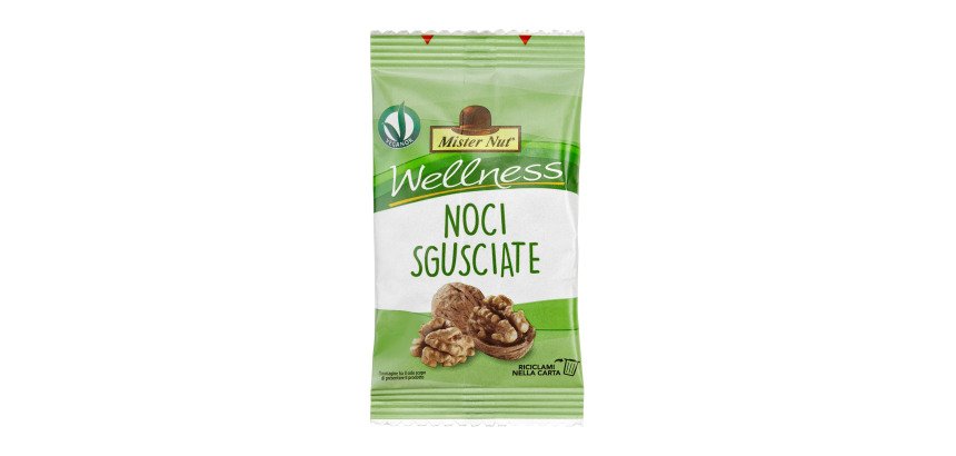 Noci al naturale - 25 gr - Mister Nut - 18 pz