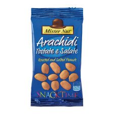 Arachidi Snack time - 30 gr - Mister Nut - confezione 24 pz