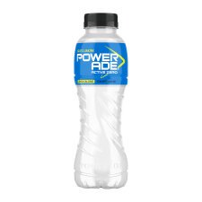 Powerade - in bottiglia - 500 ml - gusto active zero lemon - confezone da 12 pz