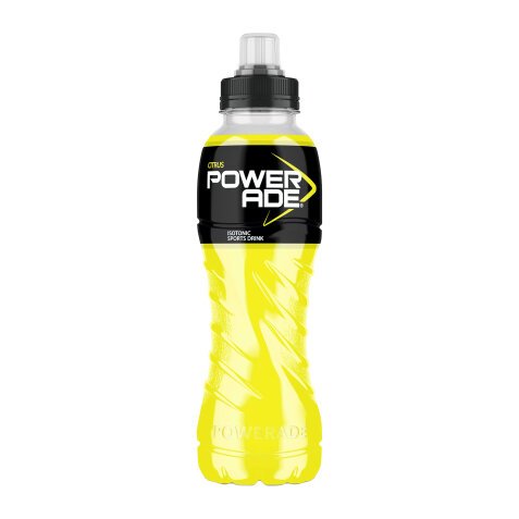 Powerade - in bottiglia - 500 ml - gusto limone - confezione da 12 pz