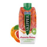 Succo Skipper - gusto ARANCIA ROSSA - Zuegg - brick 330 ml - confezione 18 pz