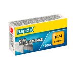 Agrafe Rapid Strong 10/4 galvanisée - Boite de 1000