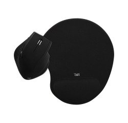 Pack ratón ergonómico inalámbrico + alfombrilla de diseño ergo