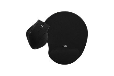 Pack ergonomische muis draadloos + muismat ergo design