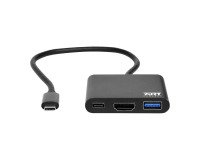 Hub universal USB-C a 3 puertos usb-a / c / HDMI PORT