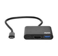 Hub universal USB-C a 3 puertos usb-a / c / HDMI PORT