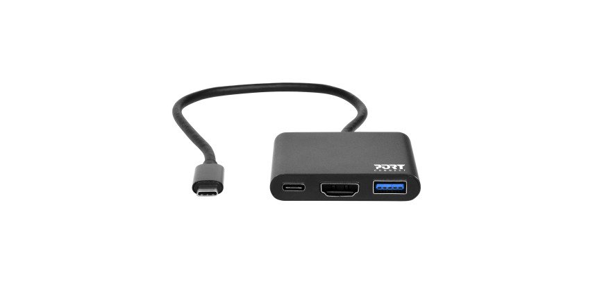 USB-C 3 Anschlüsse T'nB Universal-Dockingstation