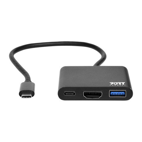 Hub universal USB-C a 3 puertos usb-a / c / HDMI PORT