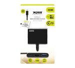 Station d’accueil universelle USB-C 3 ports PORT
