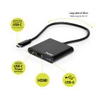 Station d’accueil universelle USB-C 3 ports PORT