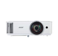 Proyector Acer S1286H, 3500 lúmenes ANSI, DLP XGA (1024 x 768), proyección estándar, color blanco