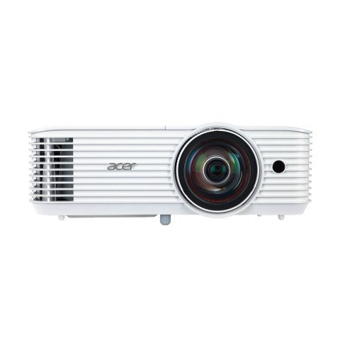Proyector Acer S1286H, 3500 lúmenes ANSI, DLP XGA (1024 x 768), proyección estándar, color blanco