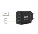 Chargeur mural GaN 65W USB-C & USB-A PORT