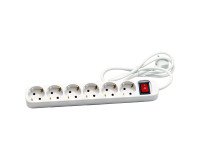 Regleta con interruptor 6 tomas Cegasa 1,4m