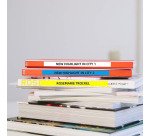 Ruban laminé Brother 12 mm TZE 232 blanc écriture rouge