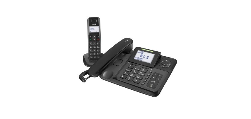 Doro téléphone filaire Comfort 4005 Noir