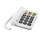 Téléphone filaire ergonomique Doro Phone Easy 331 ph