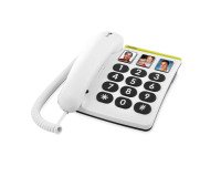 Doro téléphone filaire PhoneEasy 331 ph Blanc
