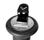 Cendrier sur base GroundsKeeper Tuscan, noir