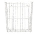 TORK Corbeille à déchets, maille métallique, 20 L, blanc