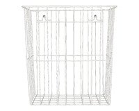 TORK Corbeille à déchets, maille métallique, 20 L, blanc