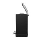 Poubelle à pédale tri sélectif E-Cube 10 + 9L