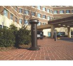 Cendrier Infinity grande capacité, rond, noir