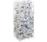 TORK Corbeille à déchets, en fil de fer, 60 litres, blanc