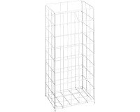 TORK Corbeille à déchets, maille métallique, 60 L, blanc