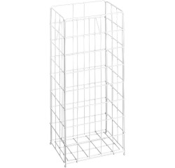 TORK Corbeille à déchets, maille métallique, 60 L, blanc