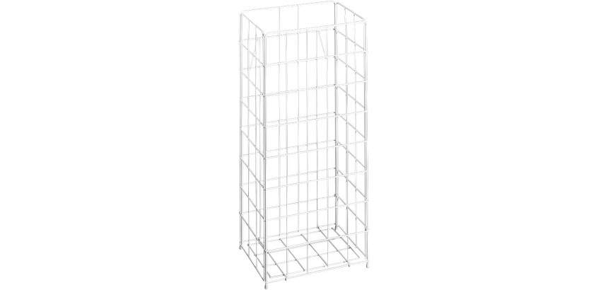 TORK Corbeille à déchets, maille métallique, 60 L, blanc