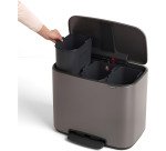 Poubelle à pédale BO 3x11L