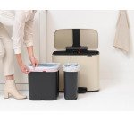 Poubelle à pédale BO 11+23L